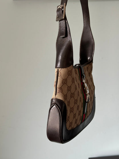 Gucci Jackie 1961 GG Canvas Shoulder Bag